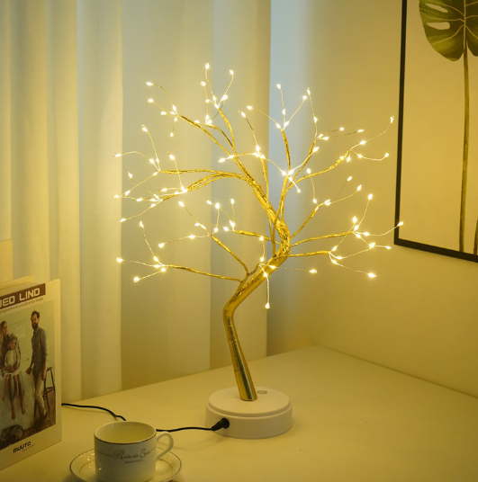 Led Fil De Cuivre Lumière Chambre Lumière